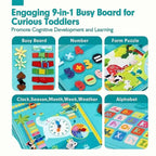 كتاب الأنشطة القماشي لتنمية الذكاء