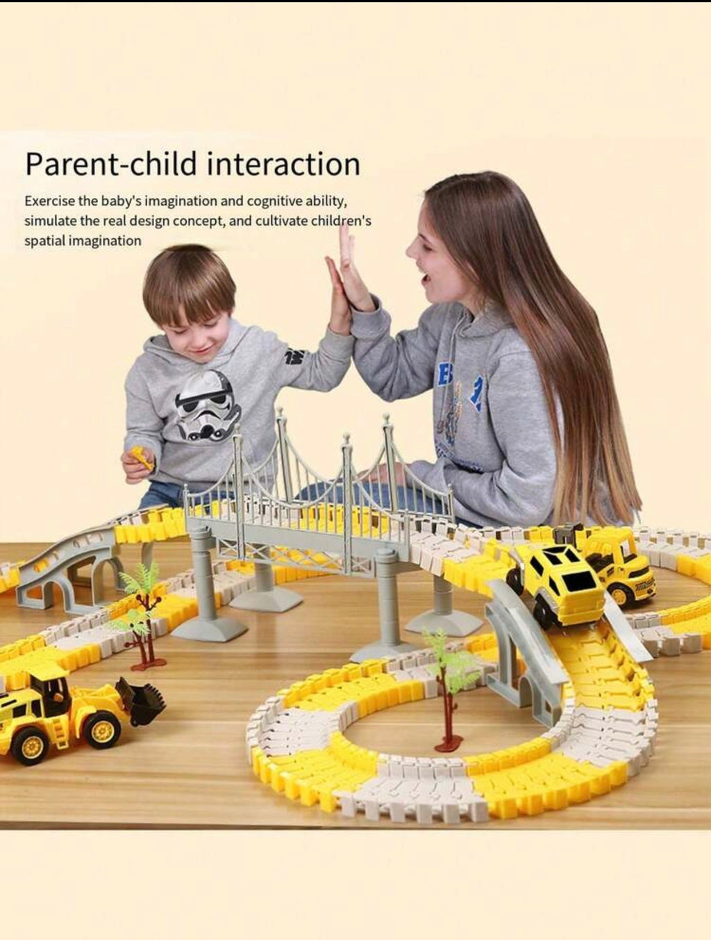 مسار المغامرات الهندسي – 180 قطعة