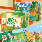 كتاب الأنشطة التفاعلي Busy Book – تعلّم والعب