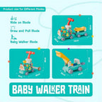 قطار المشاية التعليمي 3 في 1 (Baby Walker Train)