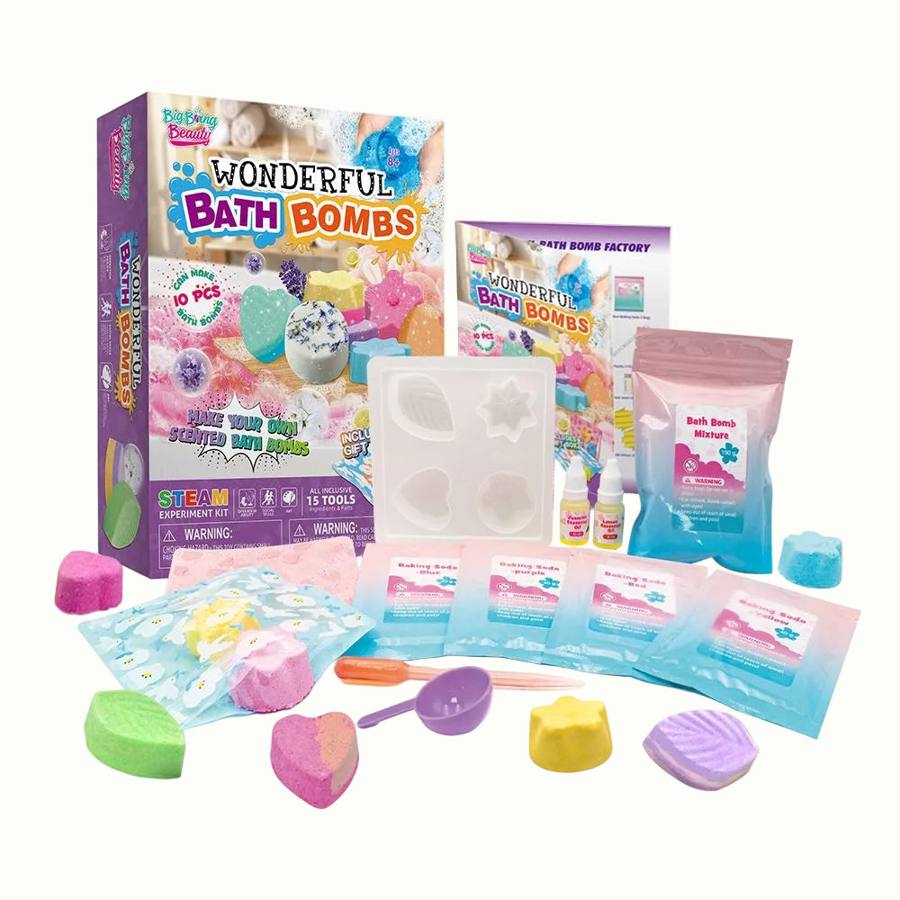 مختبر صناعة كرات الاستحمام الفوارة والمعطرة