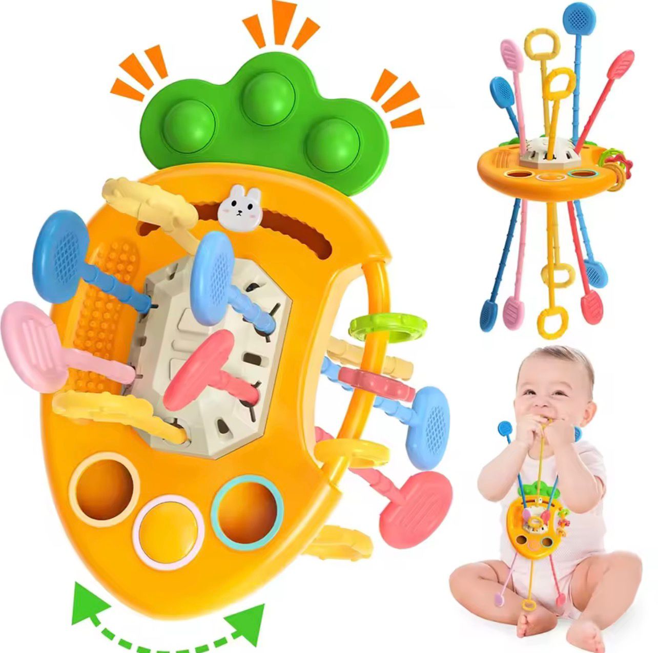 جزرة الاستكشاف الحسية 🥕🐰