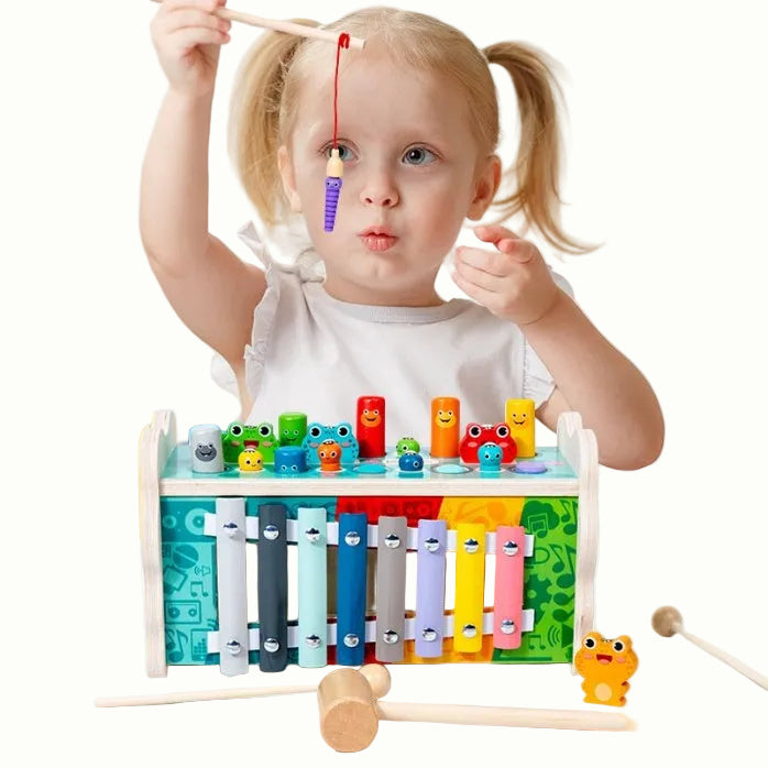 مكعب منتسوري متعدد الأنشطة 8 في 1