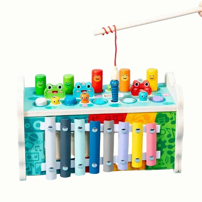 مكعب منتسوري متعدد الأنشطة 8 في 1